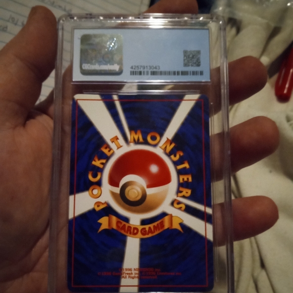 Vintage 1999 Japanese CYNDAQUIL CGC SLAB - Picture 6 of 6